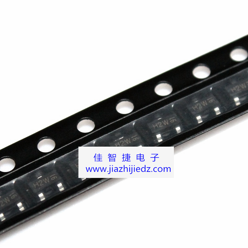 進(jìn)口BCW70 SOT23 貼片三極管 H2W 100%原裝【原裝正品】